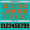 Custom Aqua Black-Orange Authentic Basketball Jersey