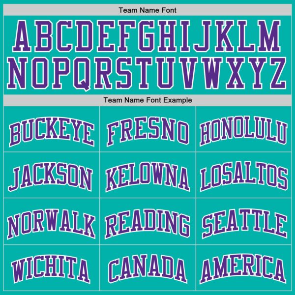 Custom Aqua Purple-White Authentic Basketball Jersey