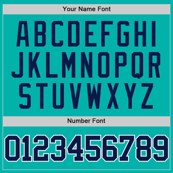 Custom Aqua Navy-White Authentic Basketball Jersey