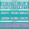 Custom Aqua Pink-White Authentic Football Jersey