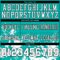 Aqua0319-3 Custom Aqua White-Black 3D Pattern Splash Authentic Football Jersey