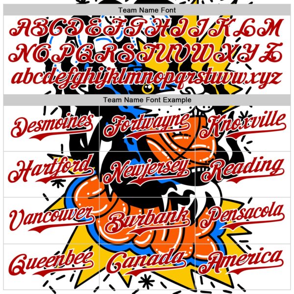 Custom White Red 3D Alexandra Ramirez Basketball Cat Street Art Authentic Baseball Jersey