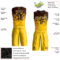 Custom Yellow Brown-Cream Round Neck Sublimation Basketball Suit Jersey