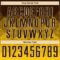 Custom Yellow Brown-Cream Round Neck Sublimation Basketball Suit Jersey