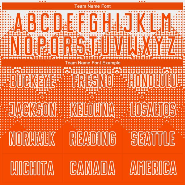 Custom White Orange Round Neck Sublimation Basketball Suit Jersey