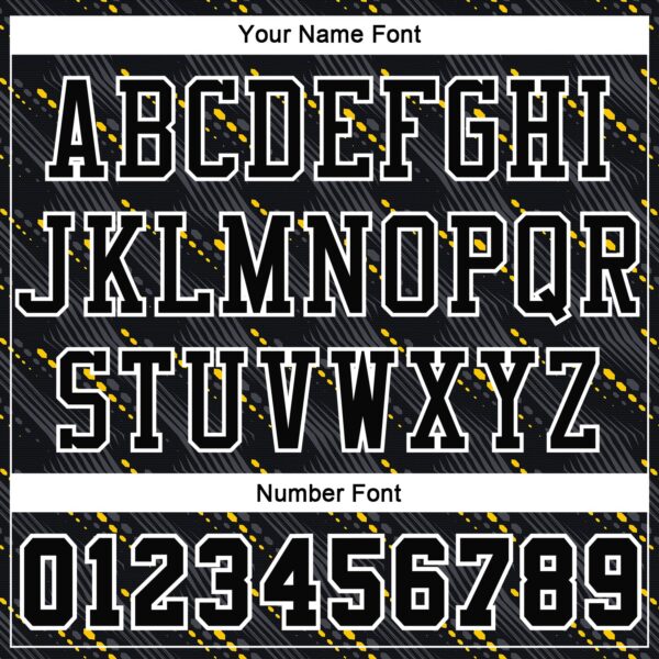 Custom Black Gold-White Round Neck Sublimation Basketball Suit Jersey