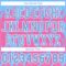 Custom Pink Light Blue-White Round Neck Sublimation Basketball Suit Jersey