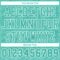 Custom Aqua White Round Neck Sublimation Basketball Suit Jersey