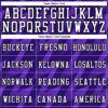 Custom Purple White-Black Round Neck Sublimation Basketball Suit Jersey