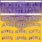 Custom Gold Purple-White Round Neck Sublimation Basketball Suit Jersey