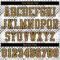 Custom White Old Gold-Black Round Neck Sublimation Basketball Suit Jersey
