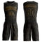 Custom Black Old Gold Round Neck Sublimation Basketball Suit Jersey