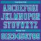 Custom Purple Teal-White Round Neck Sublimation Basketball Suit Jersey