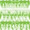 Custom White Neon Green Round Neck Sublimation Basketball Suit Jersey