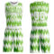 Custom White Neon Green Round Neck Sublimation Basketball Suit Jersey