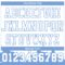 Custom White Light Blue Color Splash Round Neck Sublimation Basketball Suit Jersey