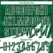 Custom Green White Wind Shapes Round Neck Sublimation Basketball Suit Jersey