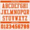 Custom White Orange Color Block Round Neck Sublimation Basketball Suit Jersey