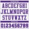 Custom White Purple Color Block Round Neck Sublimation Basketball Suit Jersey