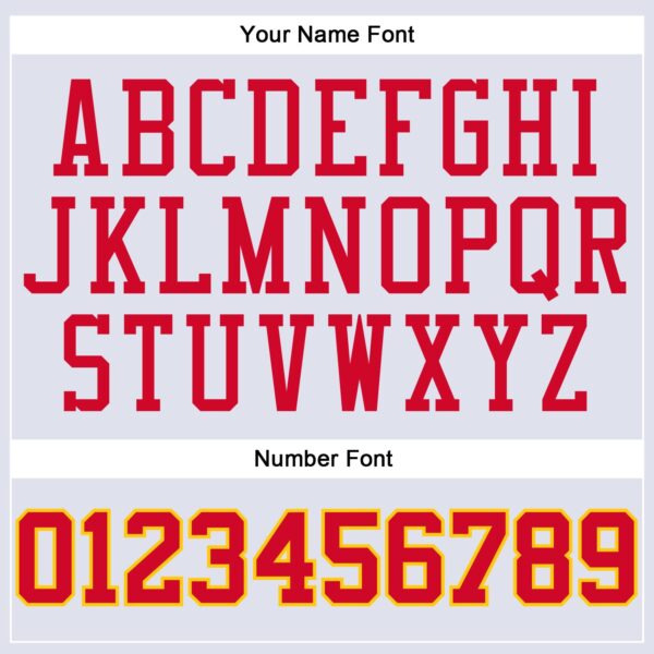 Custom White Red-Gold Round Neck Suit Basketball Jersey