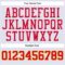 Custom White Red-Gold Round Neck Suit Basketball Jersey