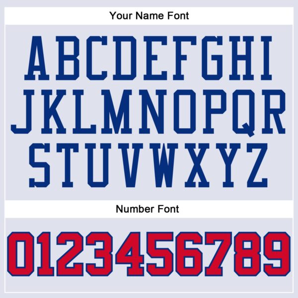 Custom White Red-Royal Round Neck Suit Basketball Jersey