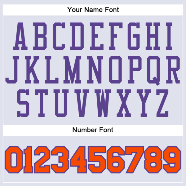 Custom White Orange-Purple Round Neck Suit Basketball Jersey