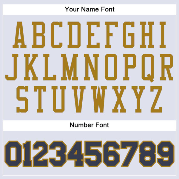 Custom White Navy-Old Gold Round Neck Suit Basketball Jersey