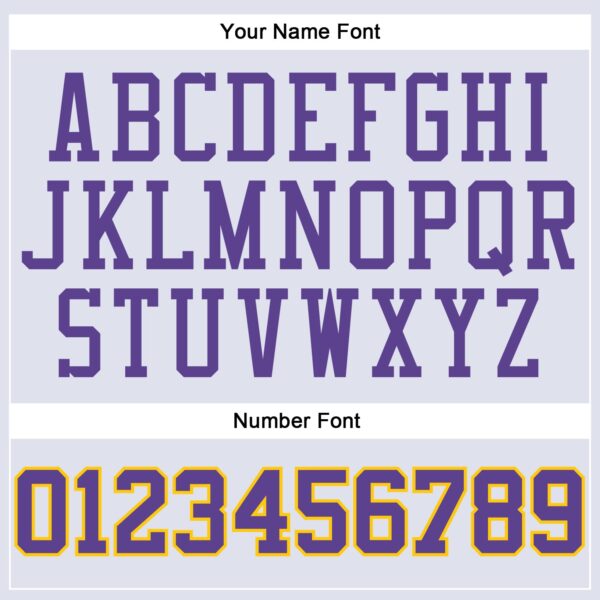 Custom White Purple-Gold Round Neck Suit Basketball Jersey