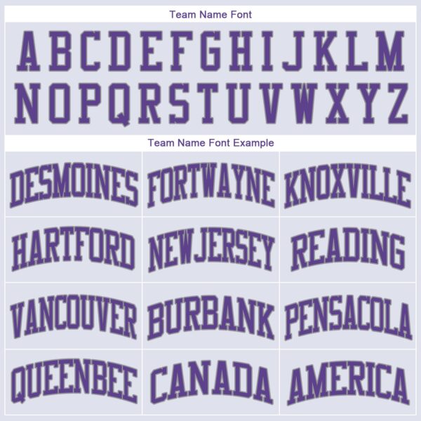 Custom White Purple-Gray Round Neck Suit Basketball Jersey