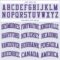 Custom White Purple-Gray Round Neck Suit Basketball Jersey