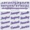 Custom White Purple-Gray Round Neck Suit Basketball Jersey