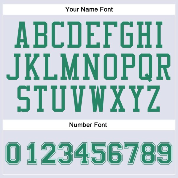 Custom White Kelly Green Round Neck Suit Basketball Jersey