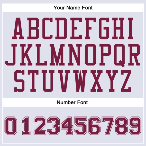 Custom White Maroon Round Neck Suit Basketball Jersey