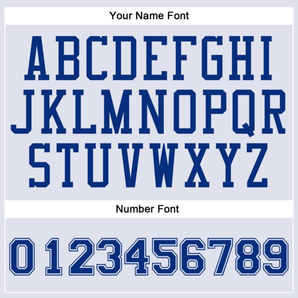 Custom White Royal Round Neck Suit Basketball Jersey