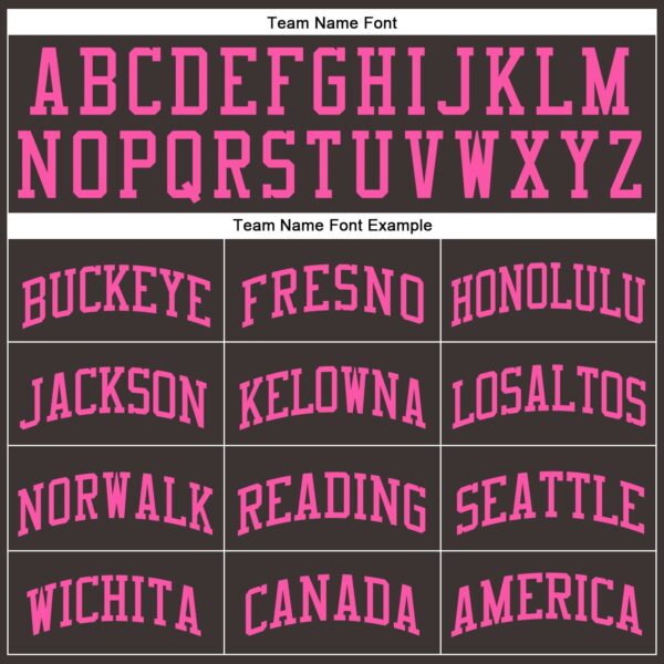 Custom Brown Pink Round Neck Suit Basketball Jersey