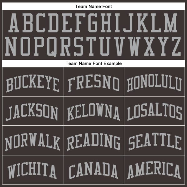 Custom Brown Gray Round Neck Suit Basketball Jersey