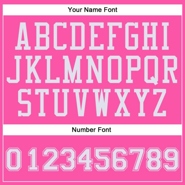 Custom Pink White Round Neck Suit Basketball Jersey