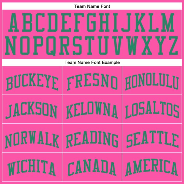 Custom Pink Kelly Green Round Neck Suit Basketball Jersey
