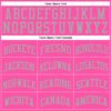 Custom Pink Gray Round Neck Suit Basketball Jersey