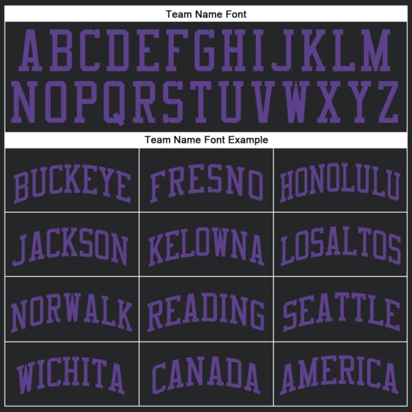 Custom Black Purple Round Neck Suit Basketball Jersey