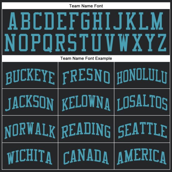 Custom Black Teal Round Neck Suit Basketball Jersey