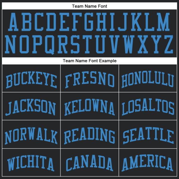 Custom Black Blue Round Neck Suit Basketball Jersey