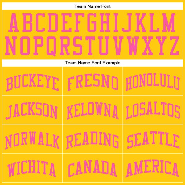 Custom Gold Pink Round Neck Suit Basketball Jersey