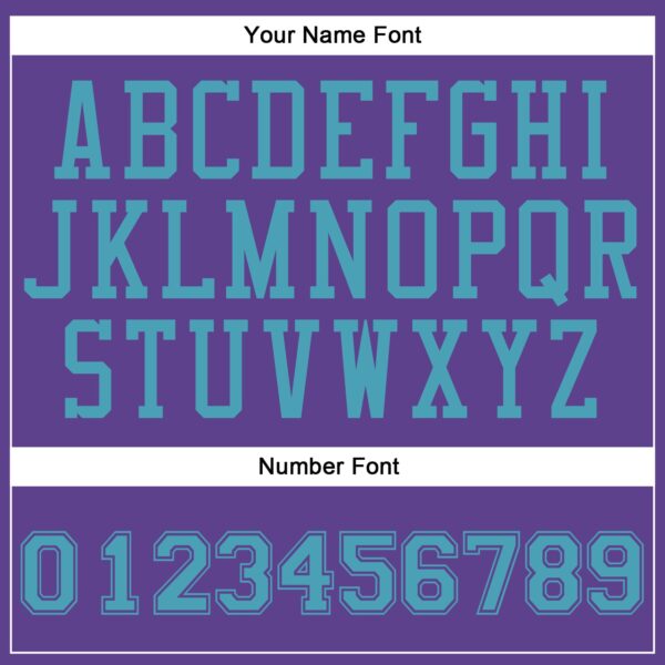 Custom Purple Teal Round Neck Suit Basketball Jersey