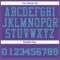 Custom Purple Teal Round Neck Suit Basketball Jersey