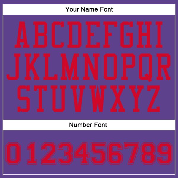 Custom Purple Red Round Neck Suit Basketball Jersey