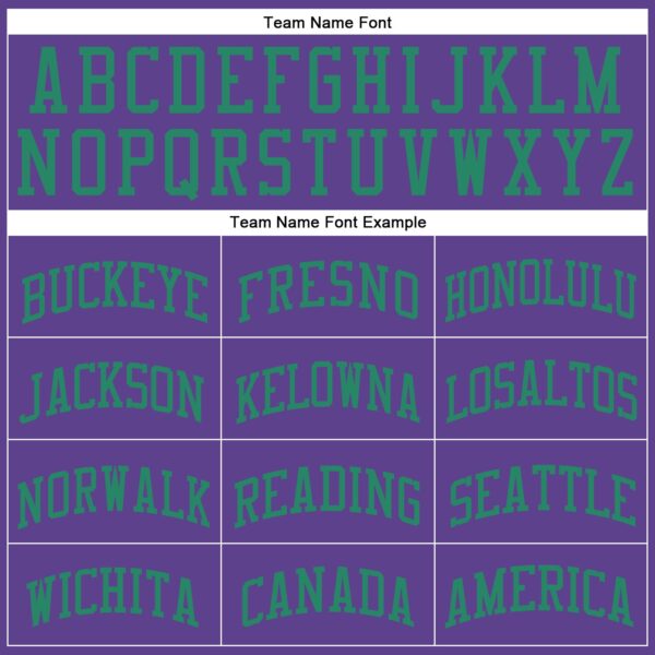 Custom Purple Kelly Green Round Neck Suit Basketball Jersey