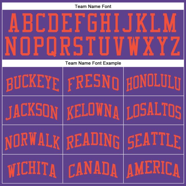 Custom Purple Orange Round Neck Suit Basketball Jersey