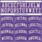 Custom Purple Cream Round Neck Suit Basketball Jersey
